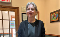 Link to Lorraine Coyle, ’72's story.